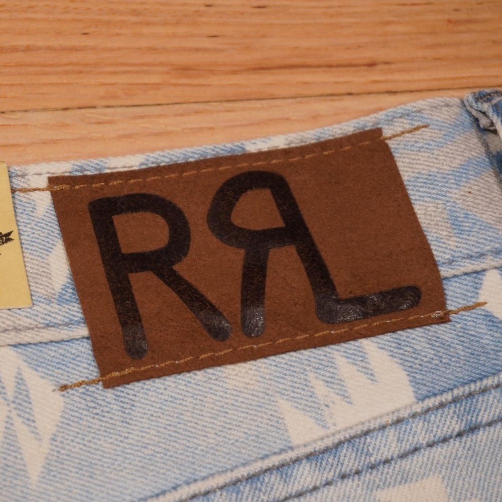 RRL Double RL Ralph Lauren Denim Vintage Straight Leg Jeans 26 Brand New - Picture 15 of 16